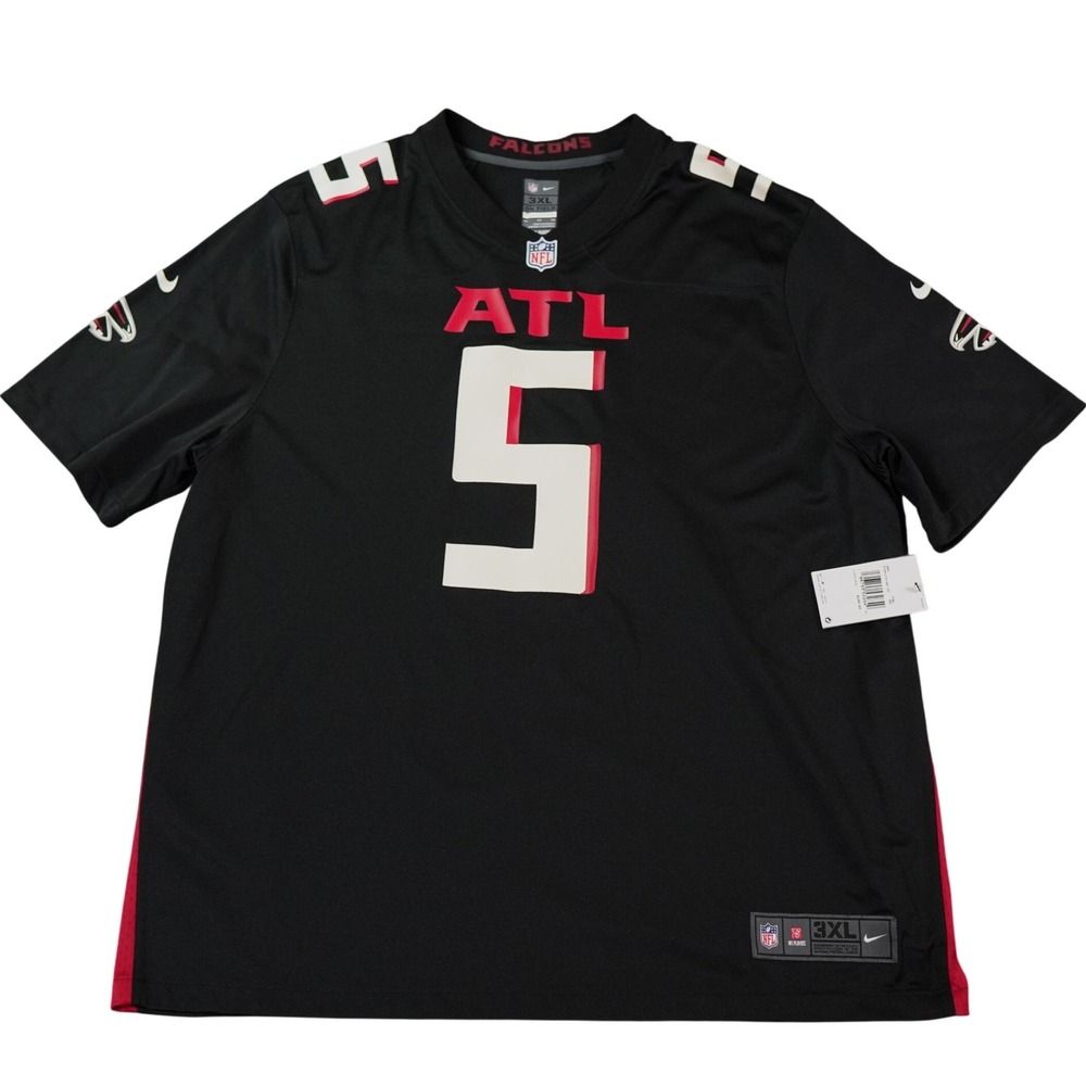 Nike‎ Atlanta Falcons Drake London Jersey Men 3XL Black NFL Football